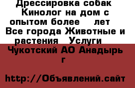 Дрессировка собак (Кинолог на дом с опытом более 10 лет) - Все города Животные и растения » Услуги   . Чукотский АО,Анадырь г.